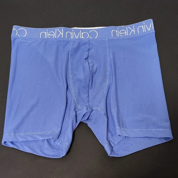 Calvin Klein Men's Vibrant Blue Boxer Briefs - Picture 4 of 6